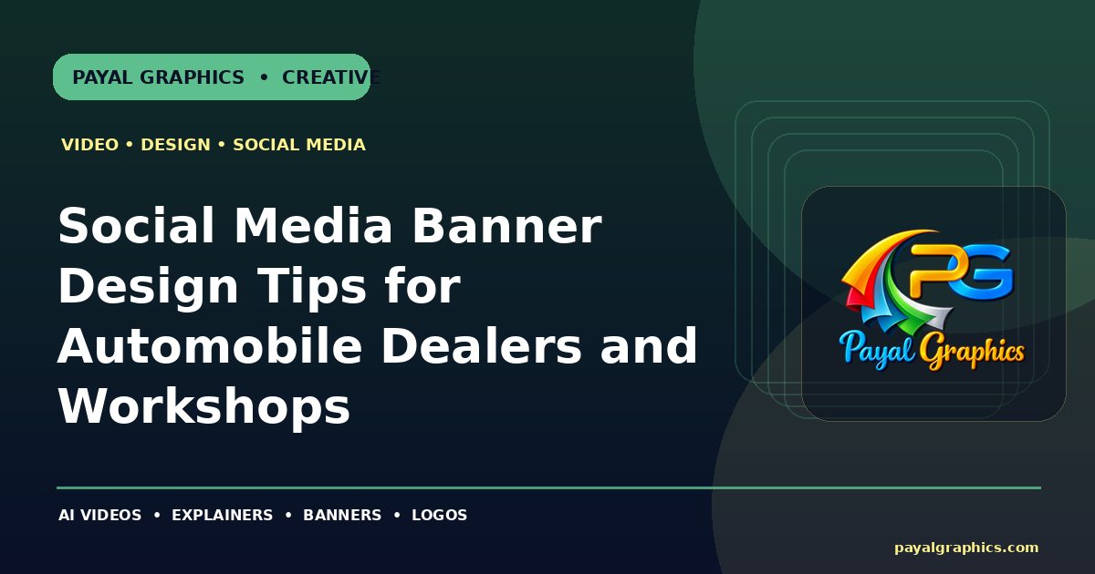 Social Media Banner Design Tips for Automobile Dealers and Workshops blog preview