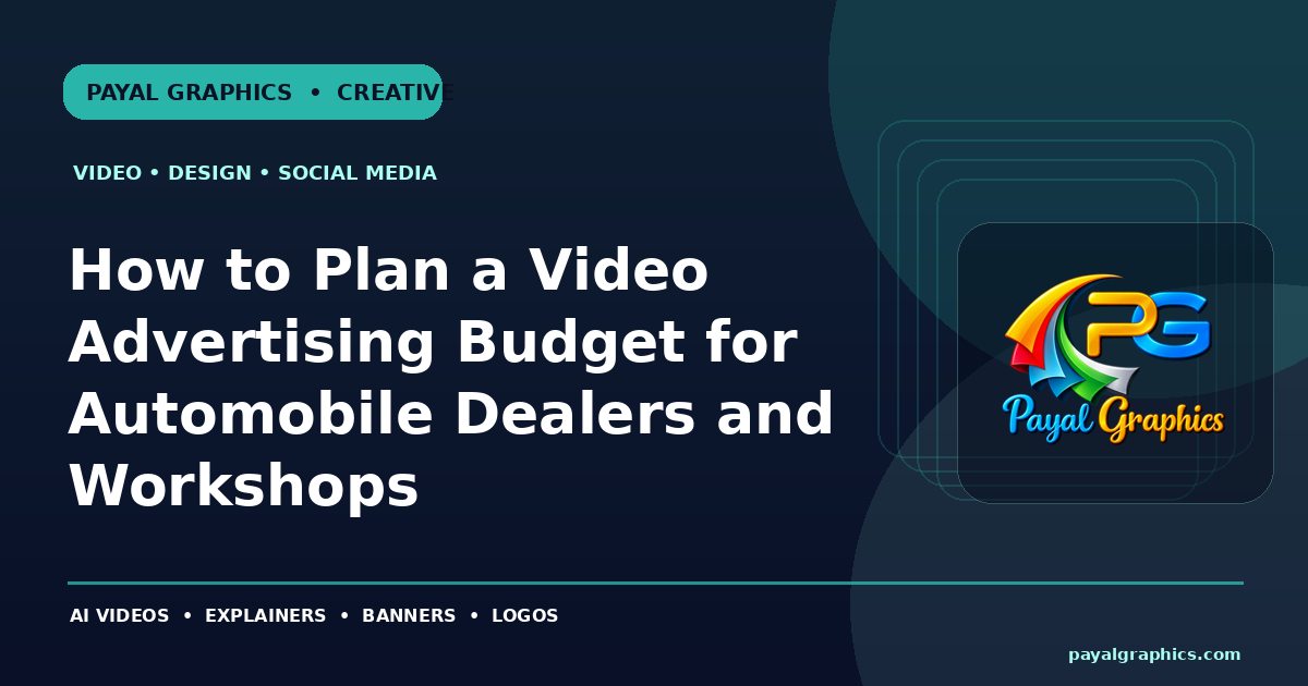 How to Plan a Video Advertising Budget for Automobile Dealers and Workshops blog preview
