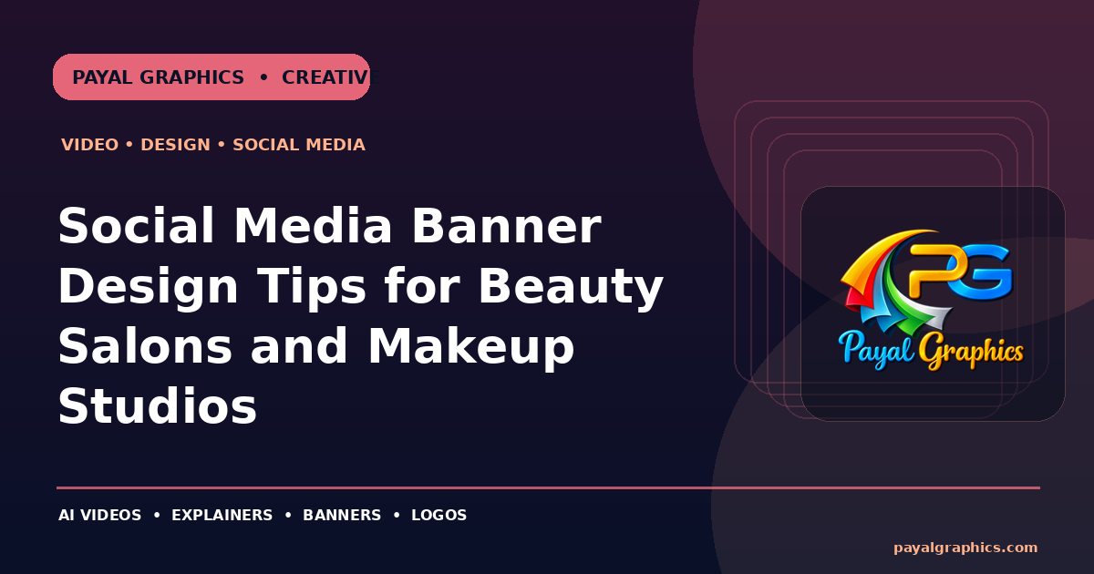 Social Media Banner Design Tips for Beauty Salons and Makeup Studios blog preview