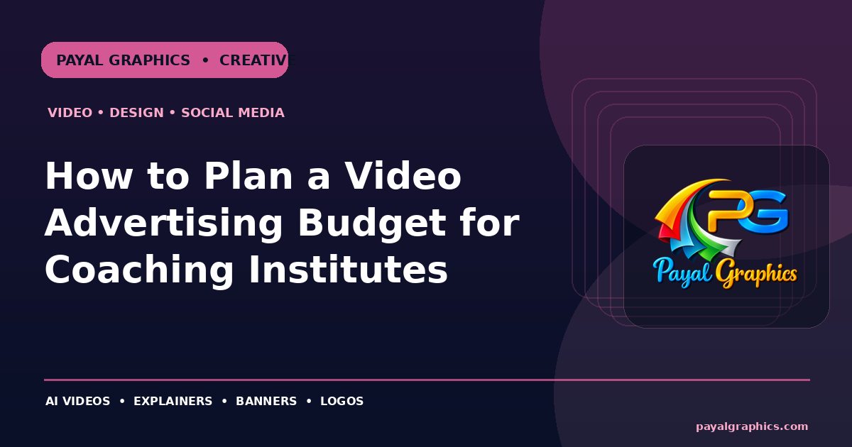How to Plan a Video Advertising Budget for Coaching Institutes blog preview