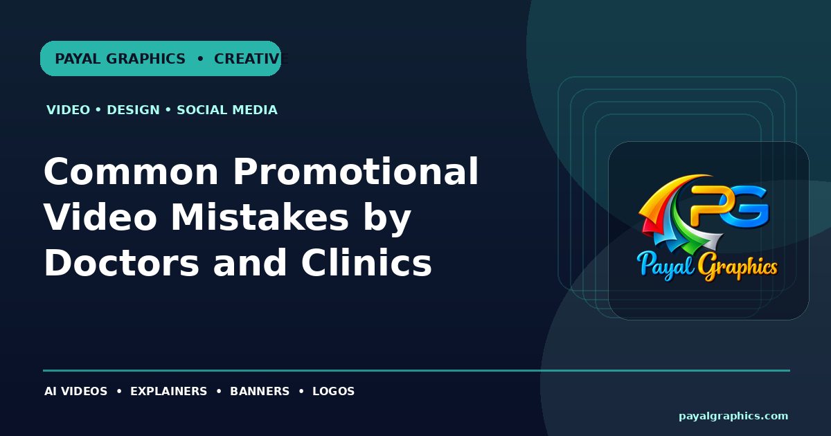 Common Promotional Video Mistakes by Doctors and Clinics blog preview
