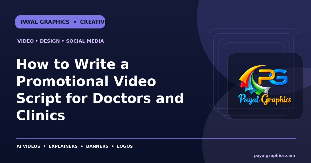 How to Write a Promotional Video Script for Doctors and Clinics blog preview