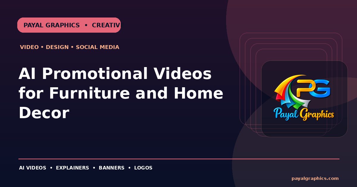 AI Promotional Videos for Furniture and Home Decor blog preview