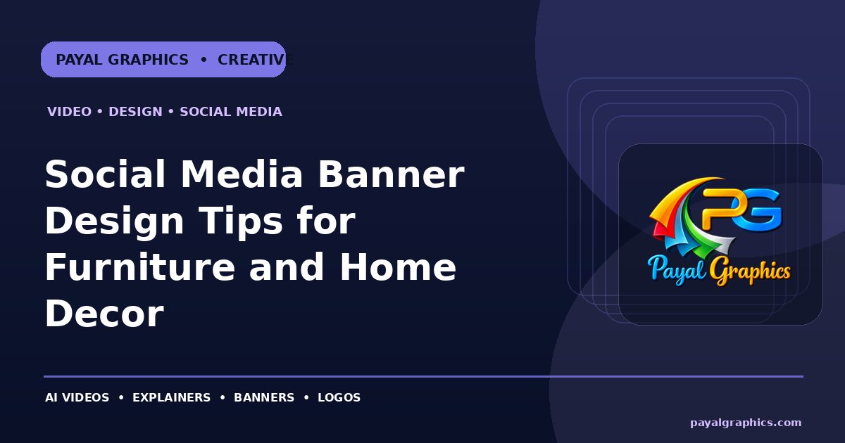 Social Media Banner Design Tips for Furniture and Home Decor blog preview