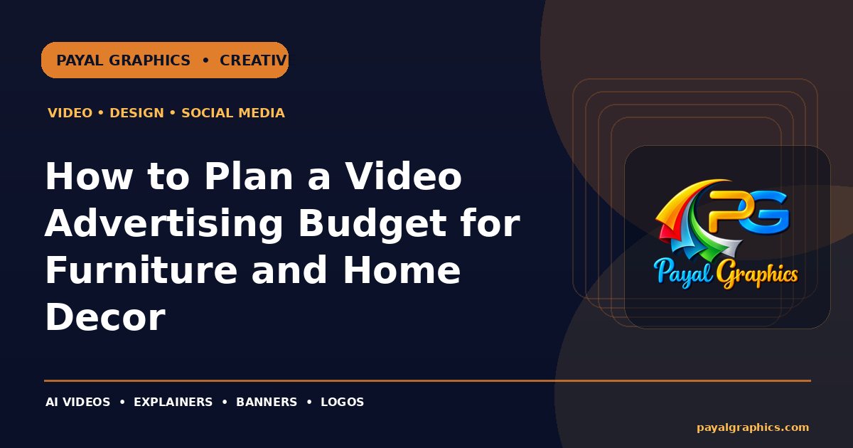 How to Plan a Video Advertising Budget for Furniture and Home Decor blog preview