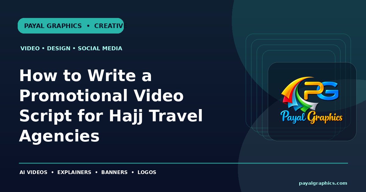 How to Write a Promotional Video Script for Hajj Travel Agencies blog preview