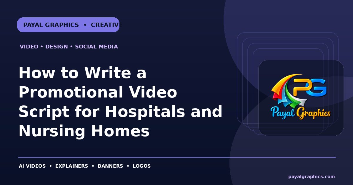 How to Write a Promotional Video Script for Hospitals and Nursing Homes blog preview