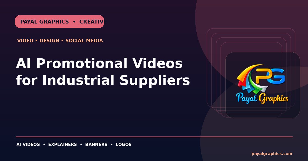 AI Promotional Videos for Industrial Suppliers blog preview