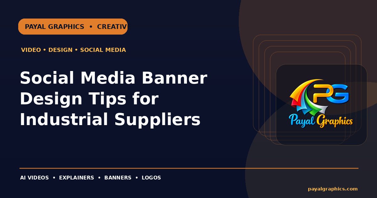 Social Media Banner Design Tips for Industrial Suppliers blog preview