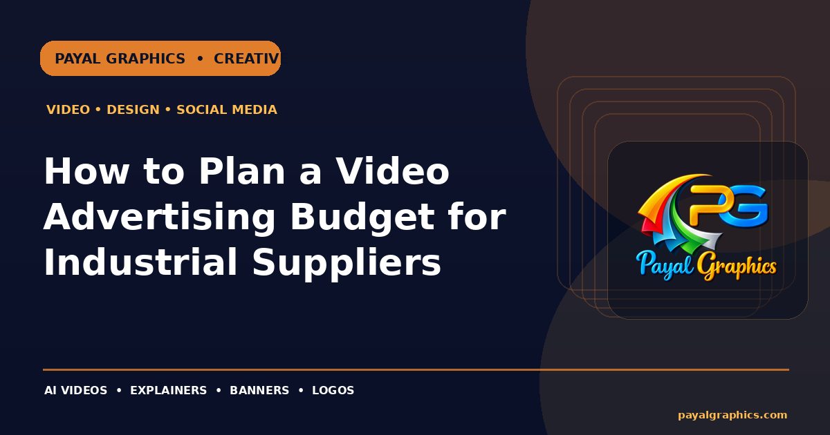 How to Plan a Video Advertising Budget for Industrial Suppliers blog preview
