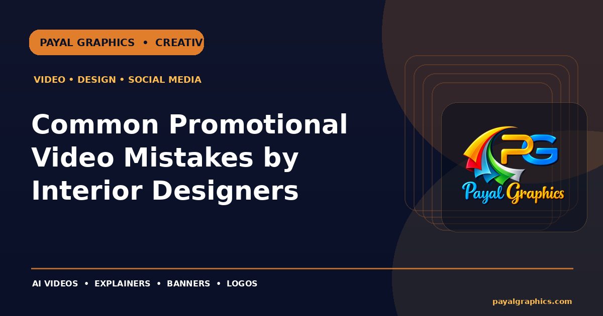 Common Promotional Video Mistakes by Interior Designers blog preview