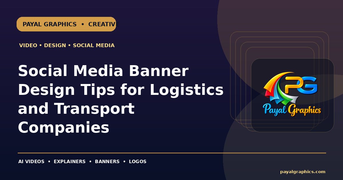 Social Media Banner Design Tips for Logistics and Transport Companies blog preview