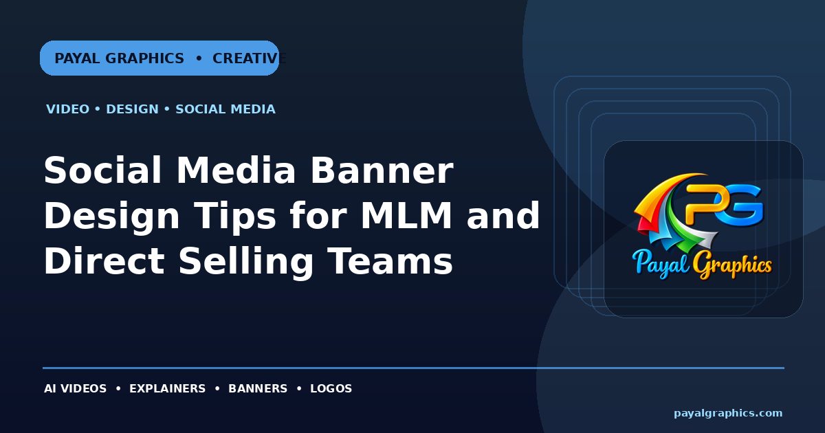 Social Media Banner Design Tips for MLM and Direct Selling Teams blog preview