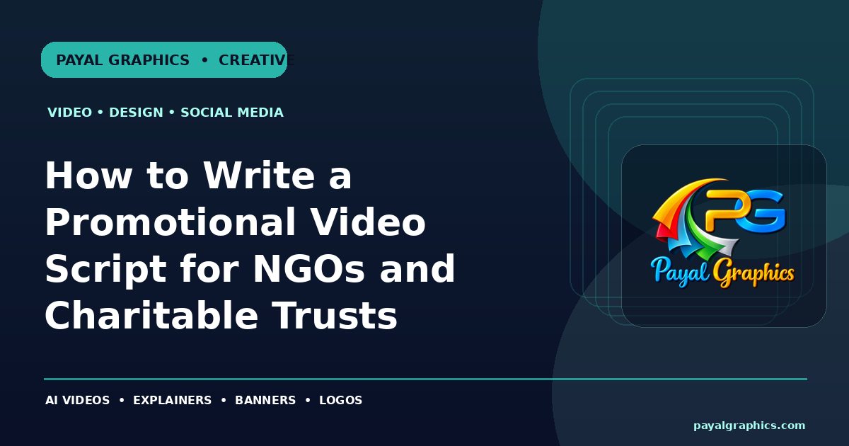 How to Write a Promotional Video Script for NGOs and Charitable Trusts blog preview