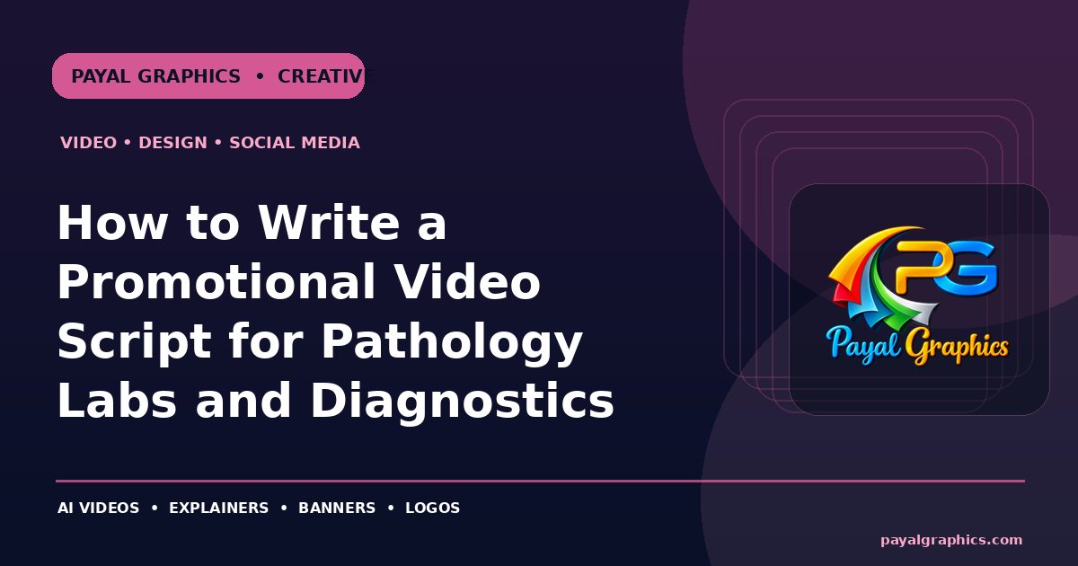 How to Write a Promotional Video Script for Pathology Labs and Diagnostics blog preview
