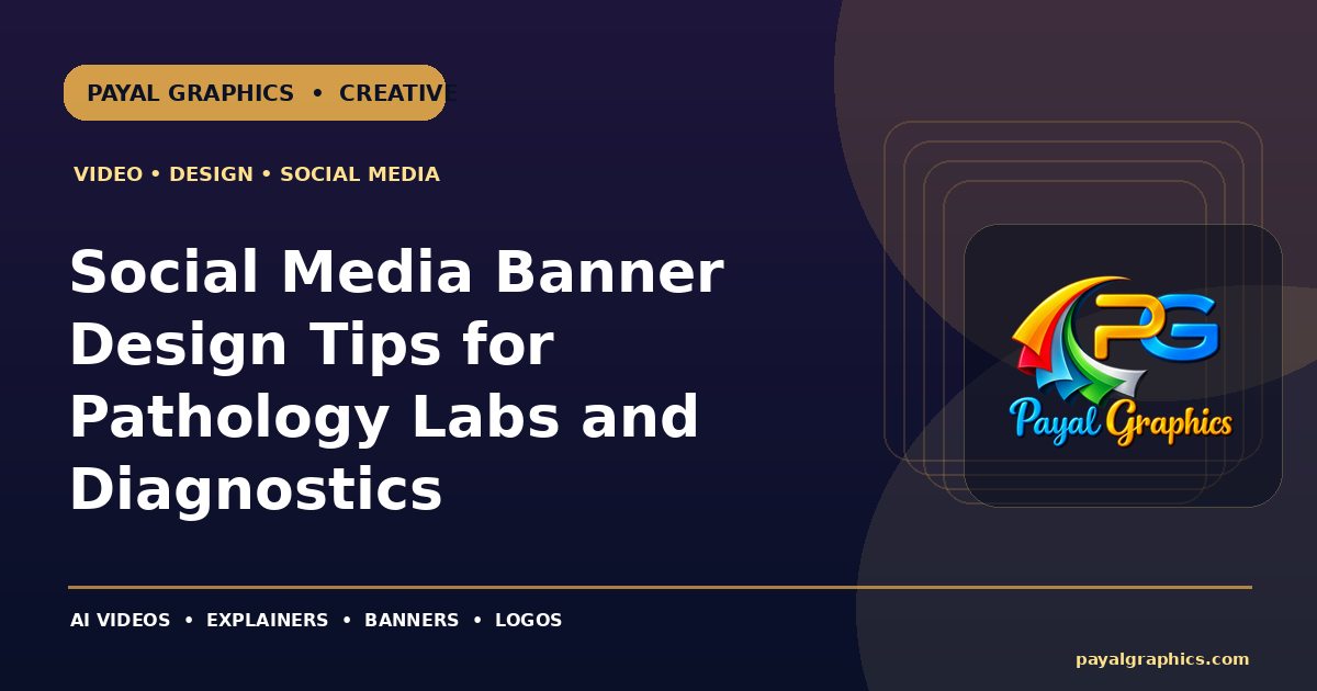 Social Media Banner Design Tips for Pathology Labs and Diagnostics blog preview