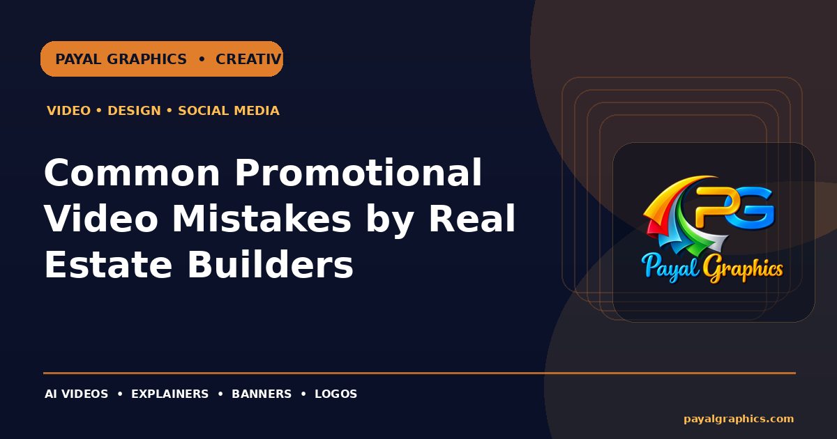 Common Promotional Video Mistakes by Real Estate Builders blog preview