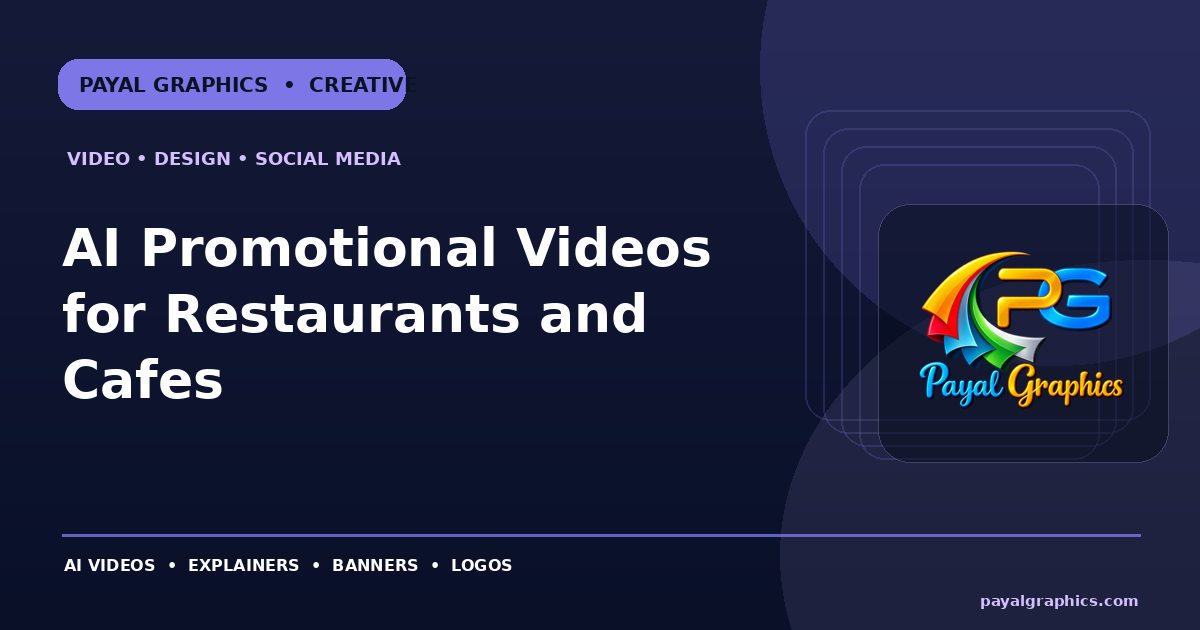 AI Promotional Videos for Restaurants and Cafes blog preview
