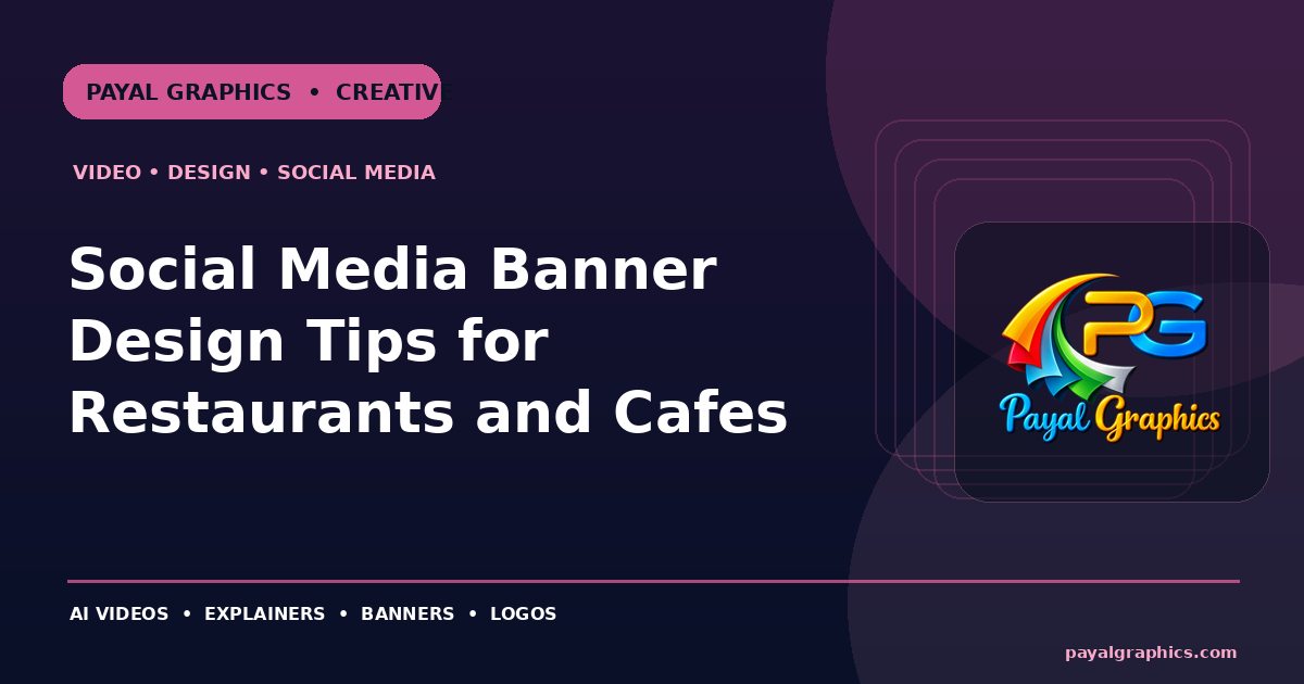 Social Media Banner Design Tips for Restaurants and Cafes blog preview