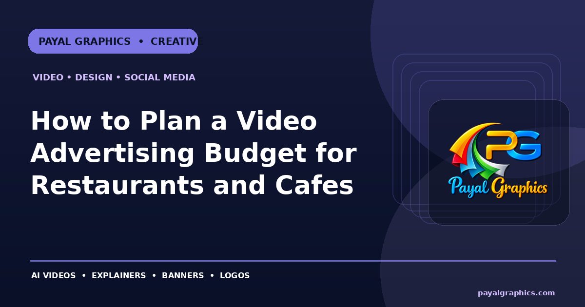 How to Plan a Video Advertising Budget for Restaurants and Cafes blog preview