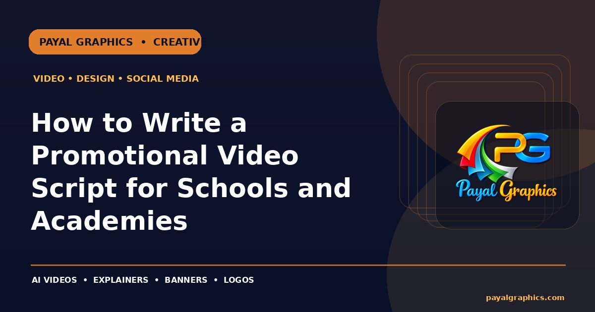 How to Write a Promotional Video Script for Schools and Academies blog preview