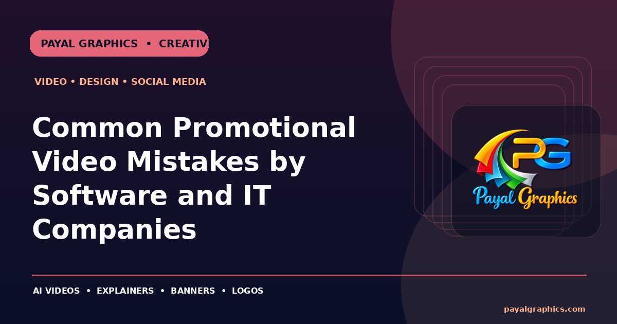 Common Promotional Video Mistakes by Software and IT Companies blog preview