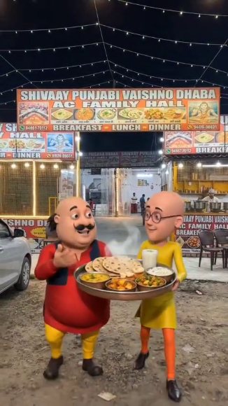 Real footage screenshot for Restaurant & Food Promotion