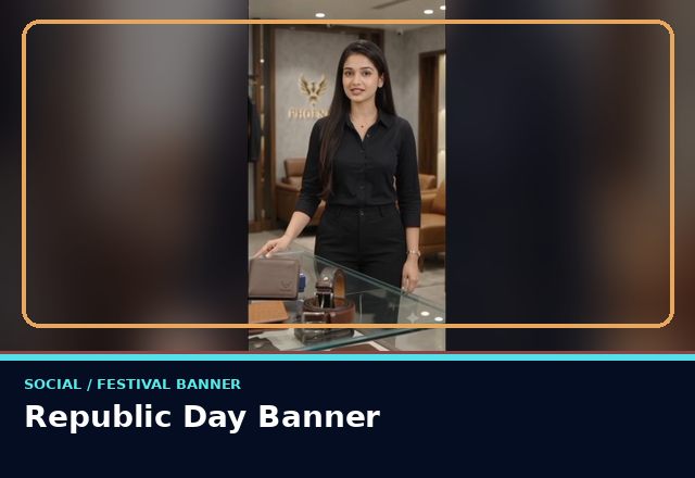 Concept sample: Republic Day Banner