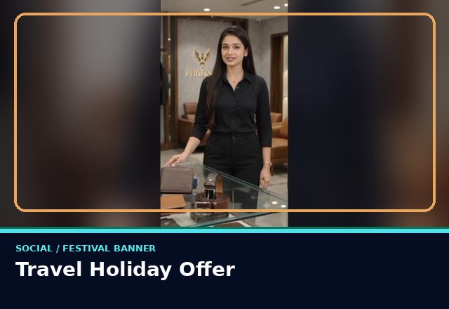 Concept sample: Travel Holiday Offer