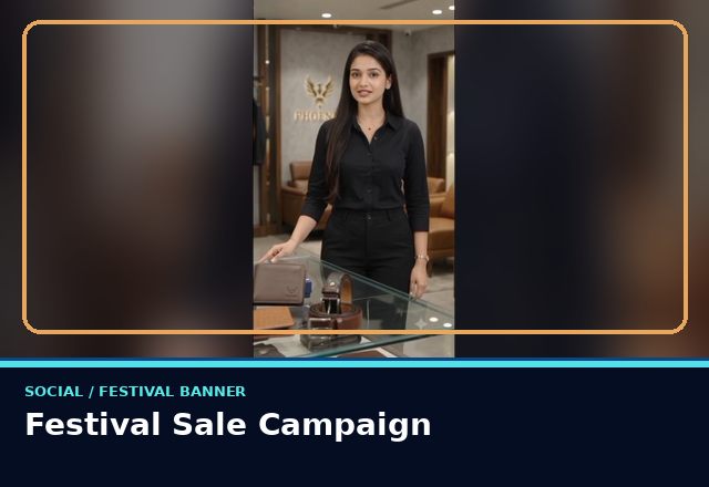 Concept sample: Festival Sale Campaign