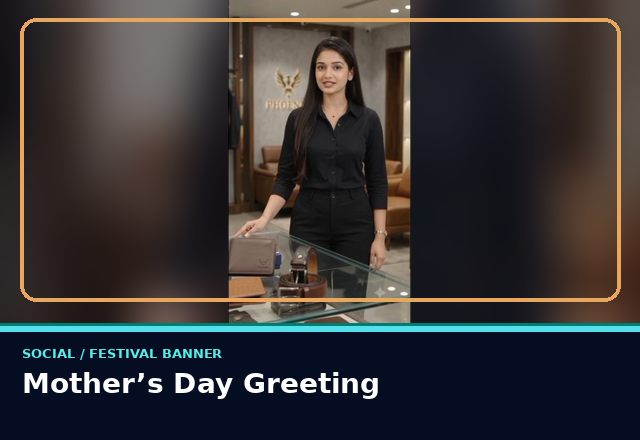 Concept sample: Mother’s Day Greeting