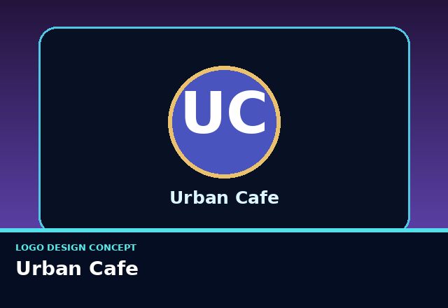 Concept sample: Urban Cafe