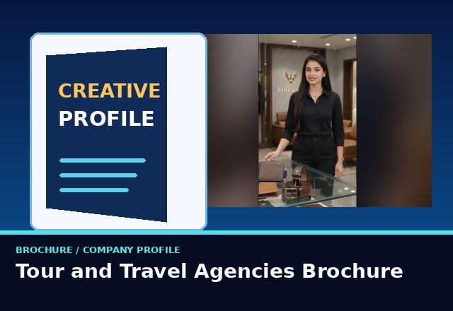 Concept sample: Tour and Travel Agencies Brochure