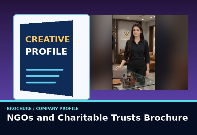 Concept sample: NGOs and Charitable Trusts Brochure