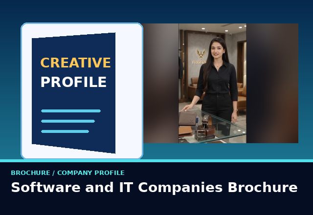 Concept sample: Software and IT Companies Brochure