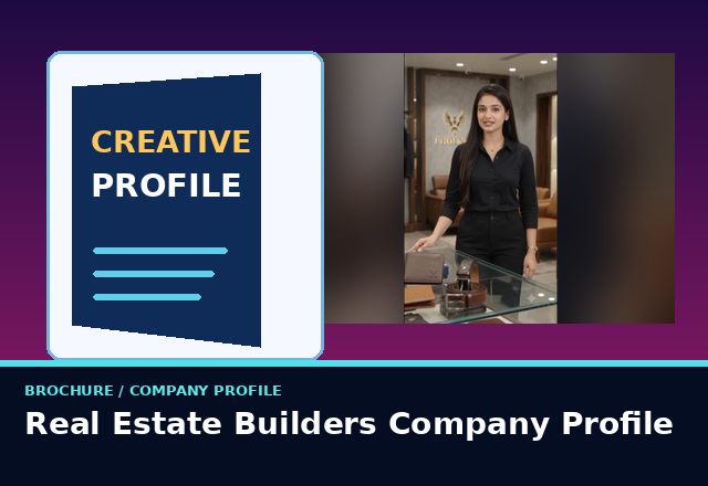 Concept sample: Real Estate Builders Company Profile