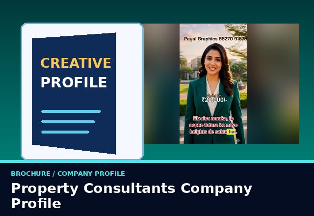 Concept sample: Property Consultants Company Profile