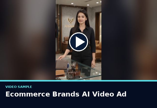 Concept sample: Ecommerce Brands AI Video Ad