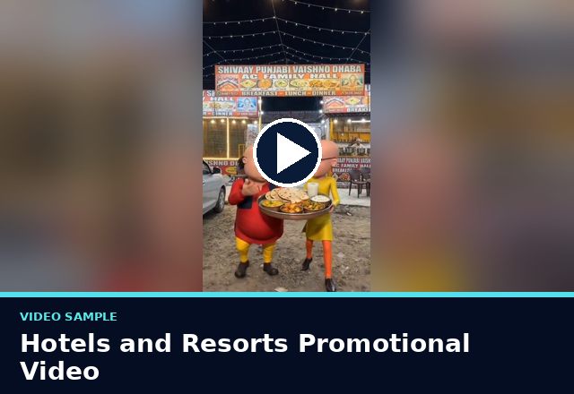 Concept sample: Hotels and Resorts Promotional Video