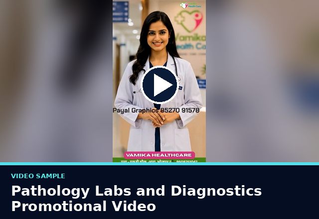 Concept sample: Pathology Labs and Diagnostics Promotional Video